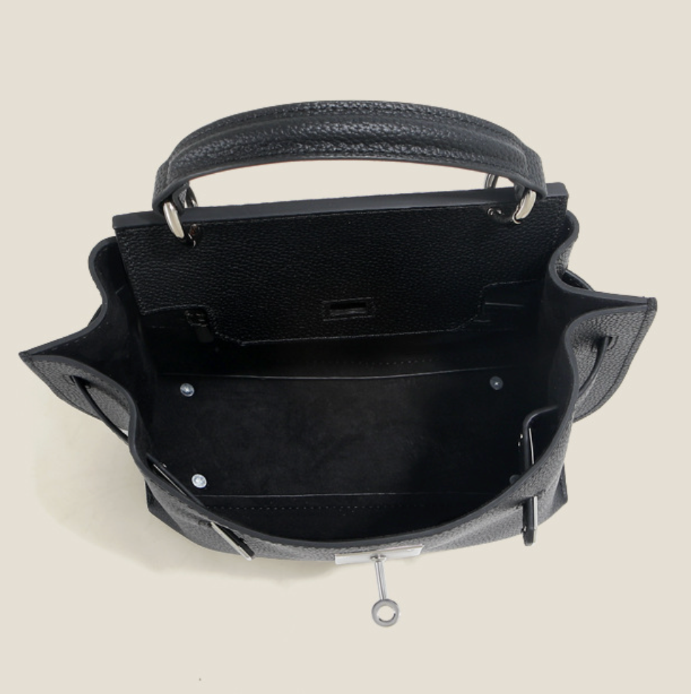 Vittoria Mini – Tasche aus Togo-Leder