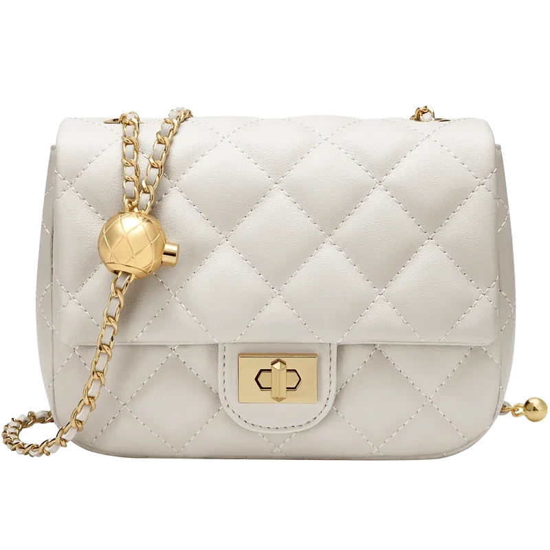 Louvre Mini Chain – Tasche aus echtem Leder