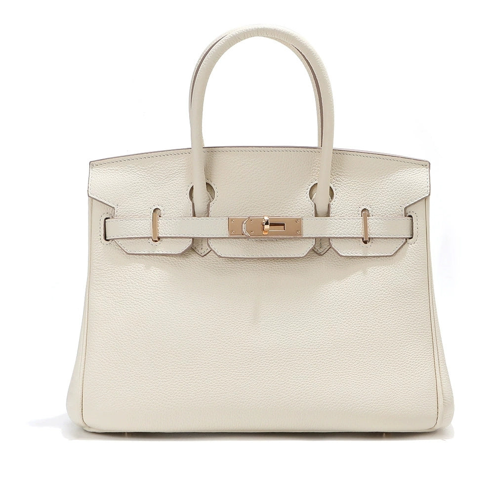 Jane – Premium-Tasche aus echtem Pebbled-Leder