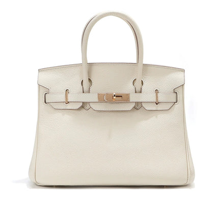Jane – Premium-Tasche aus echtem Pebbled-Leder