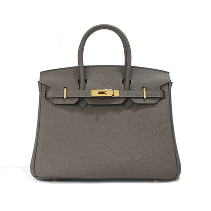 Jane – Premium-Tasche aus echtem Pebbled-Leder