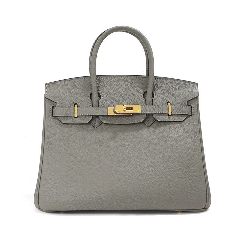 Jane – Premium-Tasche aus echtem Pebbled-Leder