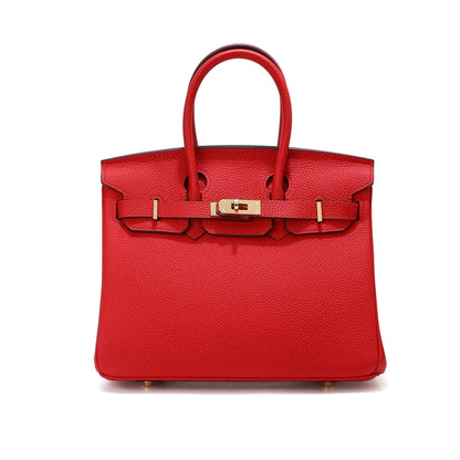 Jane – Premium-Tasche aus echtem Pebbled-Leder
