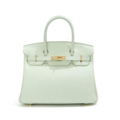Jane – Premium-Tasche aus echtem Pebbled-Leder