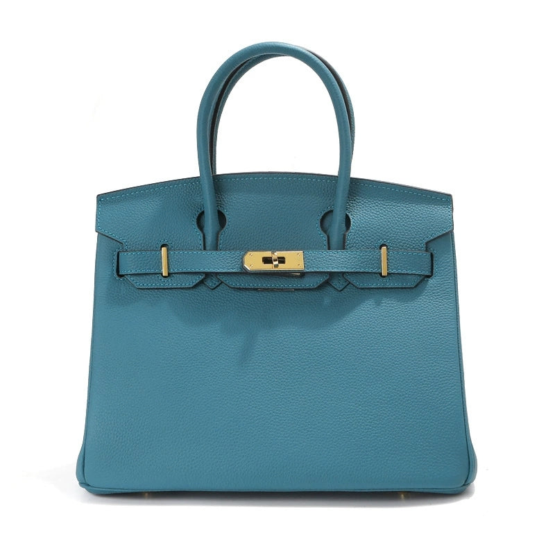 Jane – Premium-Tasche aus echtem Pebbled-Leder