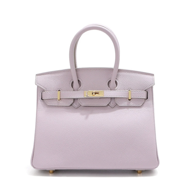Jane – Premium-Tasche aus echtem Pebbled-Leder