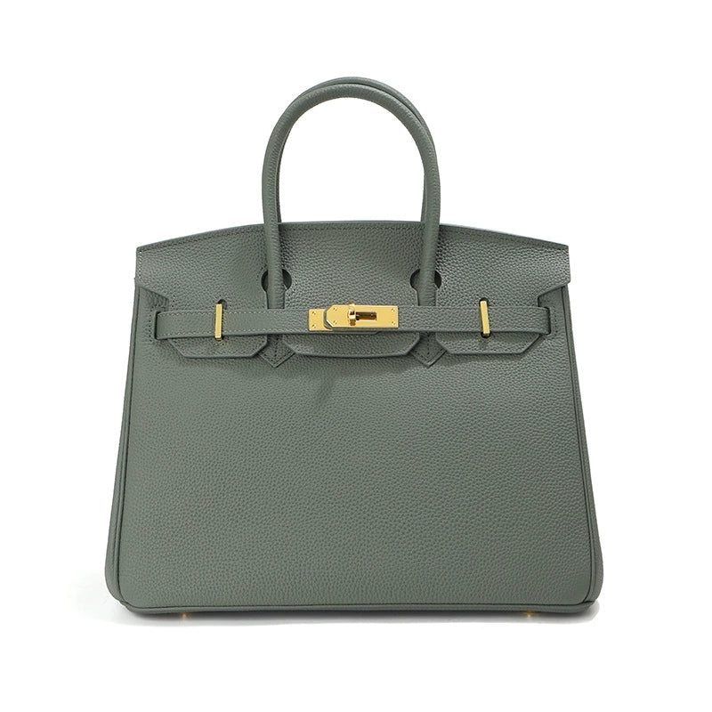 Jane – Premium-Tasche aus echtem Pebbled-Leder