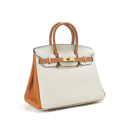 Jane – Premium-Tasche aus echtem Pebbled-Leder