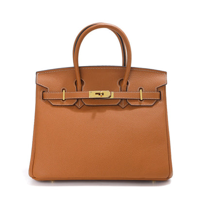 Jane – Premium-Tasche aus echtem Pebbled-Leder