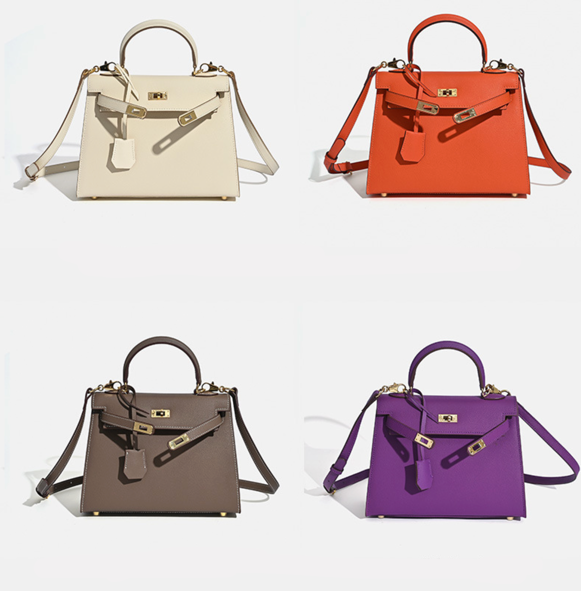 Grace Classique – Tasche aus echtem Leder im Epsom-Stil