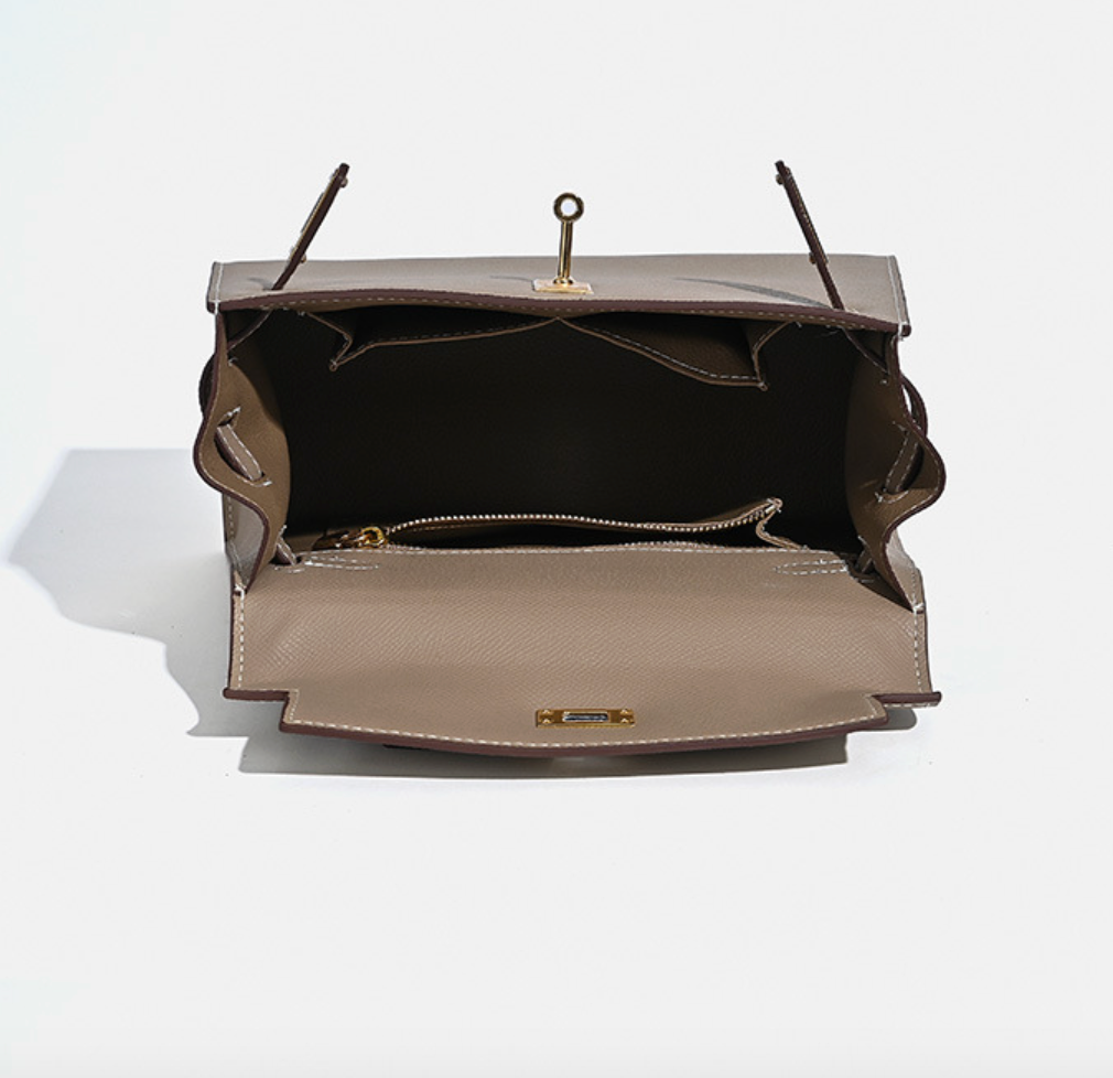 Grace Classique – Tasche aus echtem Leder im Epsom-Stil