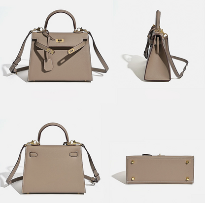Grace Classique – Tasche aus echtem Leder im Epsom-Stil