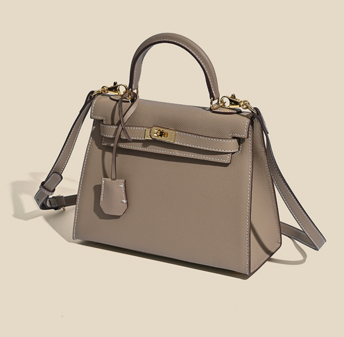 Grace Classique – Tasche aus echtem Leder im Epsom-Stil