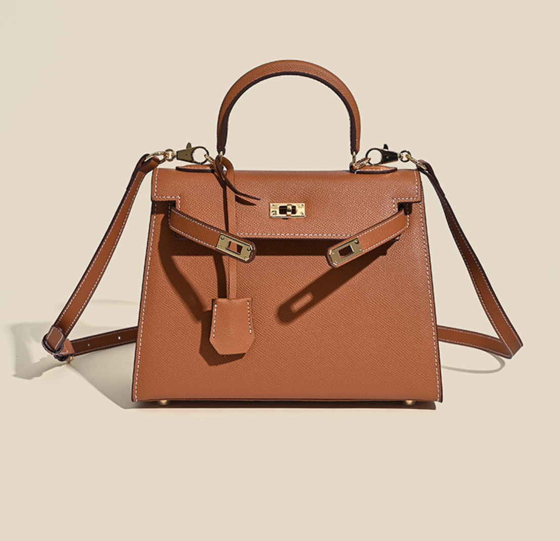 Grace Classique – Tasche aus echtem Leder im Epsom-Stil