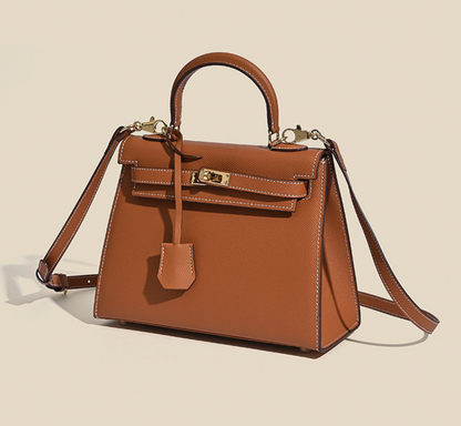 Grace Classique – Tasche aus echtem Leder im Epsom-Stil