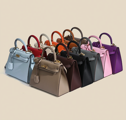 Grace Classique – Tasche aus echtem Leder im Epsom-Stil
