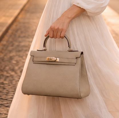Grace Pebbled – Tasche aus echtem Leder im Pebbled-Stil
