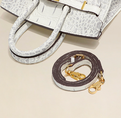Jane Croco Himalaya – 30 cm Tasche aus echtem Leder