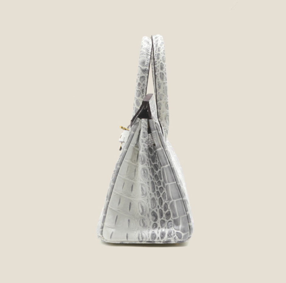 Jane Croco Himalaya – 30 cm Tasche aus echtem Leder