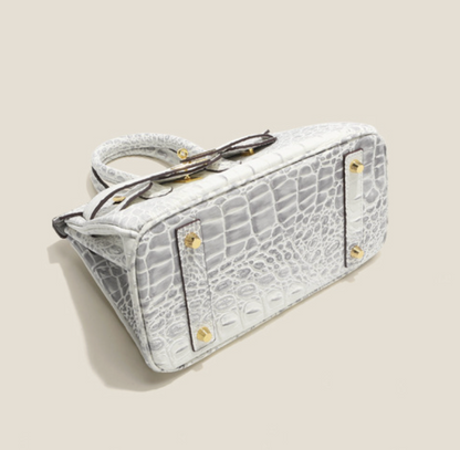 Jane Croco Himalaya – 30 cm Tasche aus echtem Leder