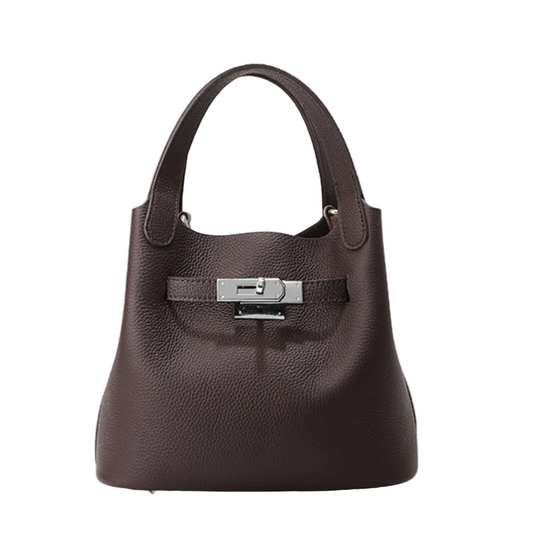 Elara Bucket – Tasche aus echtem Leder