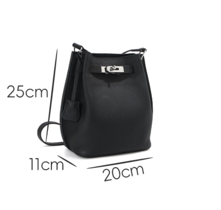 Noa Bucket – Tasche aus Togo-Leder