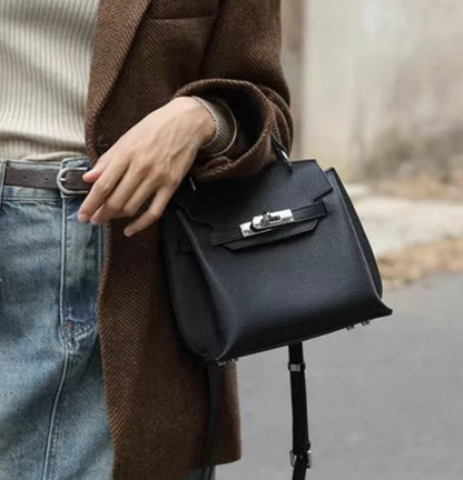 Vittoria Mini – Tasche aus Togo-Leder