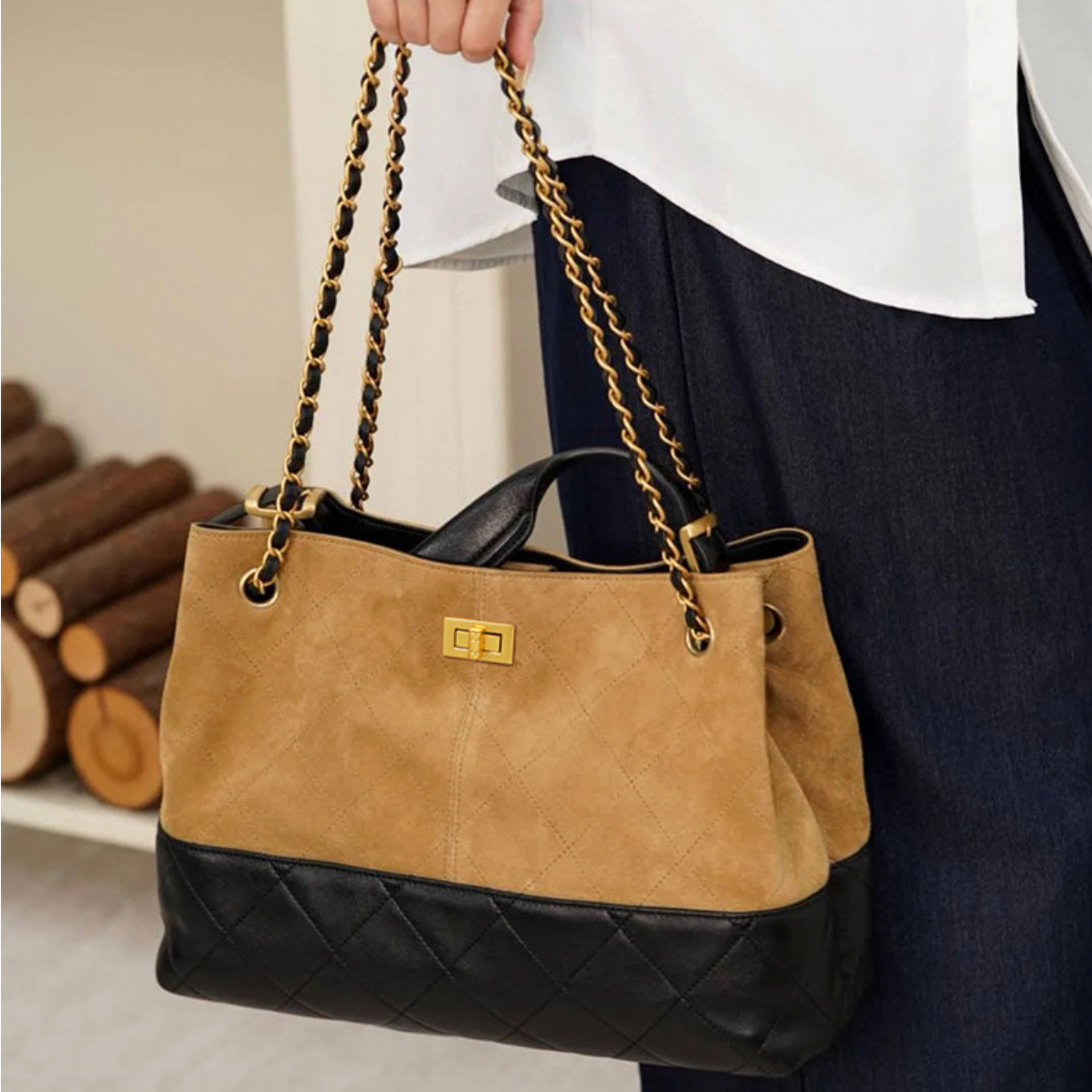 Marie Luxe – Tasche aus echtem Leder