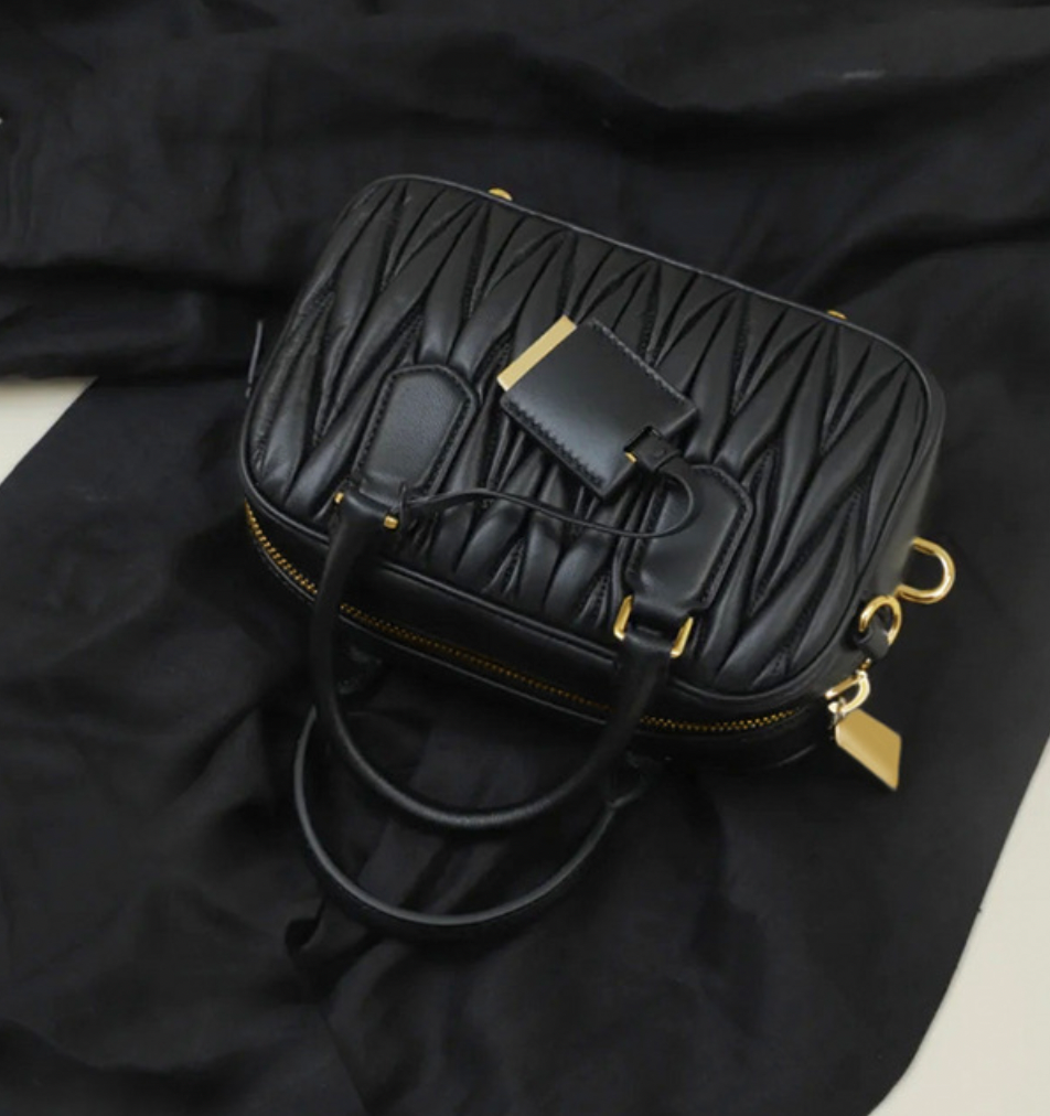 Aria Matelassé Mini – Tasche aus echtem Leder