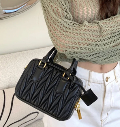 Aria Matelassé Mini – Tasche aus echtem Leder
