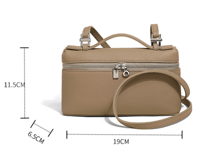 Élise Mini – Kompakte Tasche aus vollnarbigem Rindsleder