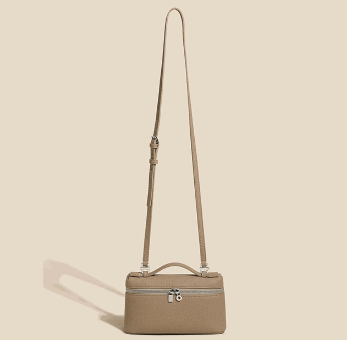 Élise Mini – Kompakte Tasche aus vollnarbigem Rindsleder