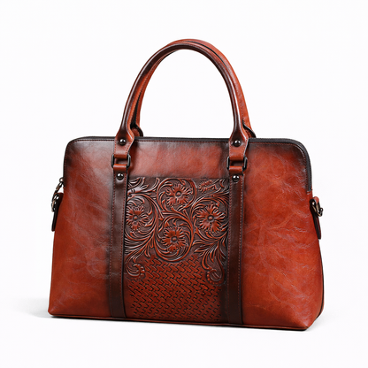 Businesstasche Helena Vintage – Aus echtem Premium-Naturleder