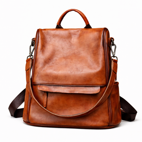 Rucksack Valéria Vintage – Aus echtem Premium-Leder