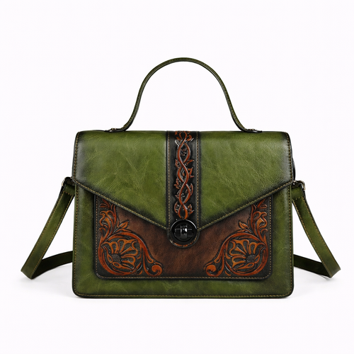 Tasche Square Elisa Vintage – Florales Design in hoher Qualität
