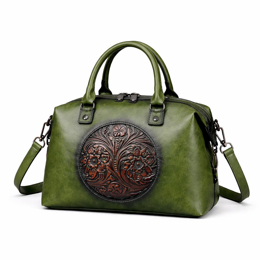 Boston-Tasche Carolina Vintage – Elegantes Design in hoher Qualität