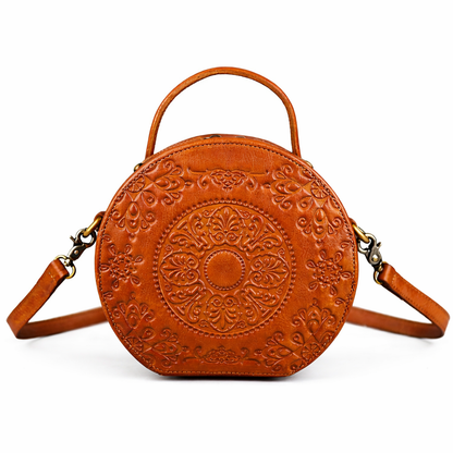 Tasche Jade Oriental Vintage – Aus echtem Premium-Leder