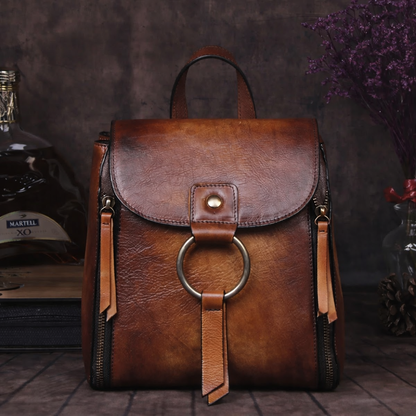 Rucksack Siena Vintage – Aus echtem Premium-Leder