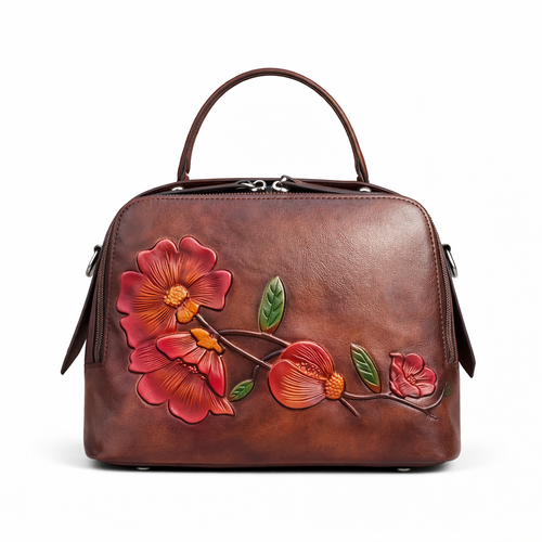 Tasche Verona Vintage – Echtes Leder mit handwerklicher Prägung