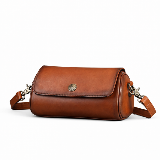 Tasche Capri Vintage – Kompaktes echtes Leder