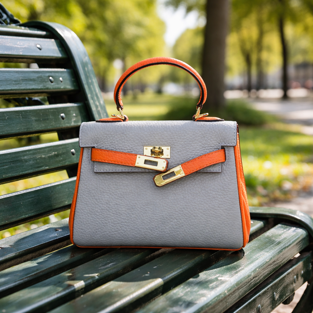 Grace Special Edition – 20 cm Tasche aus echtem Leder