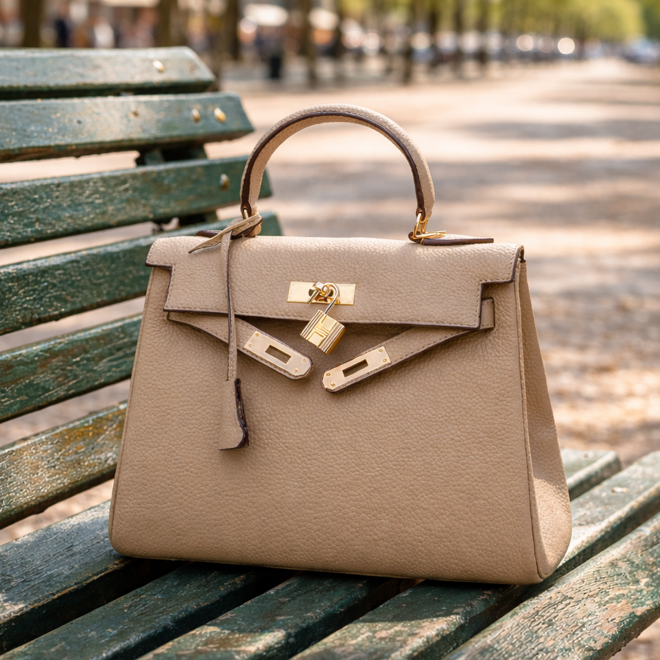 Grace Pebbled – Tasche aus echtem Leder im Pebbled-Stil