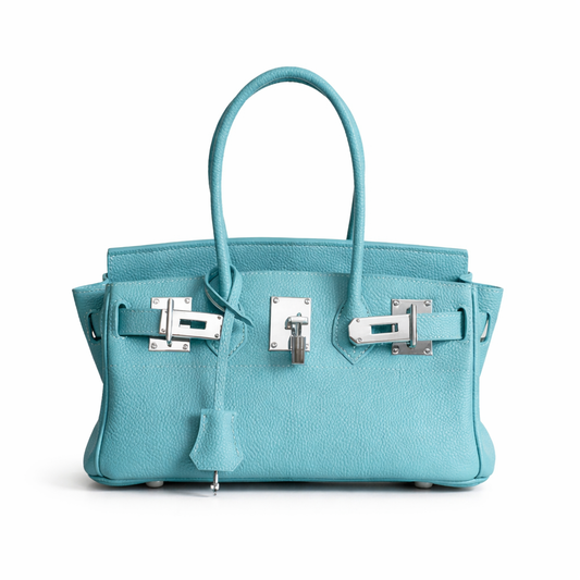 Jane Shoulder – Strukturierte Schultertasche aus echtem Pebbled-Leder