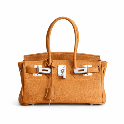 Jane Shoulder – Strukturierte Schultertasche aus echtem Pebbled-Leder