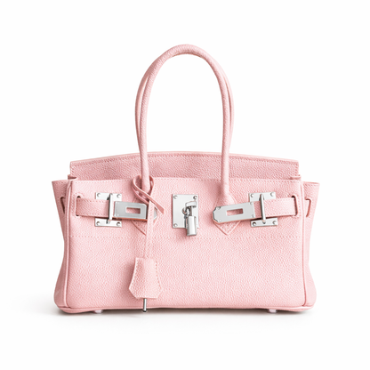 Jane Shoulder – Strukturierte Schultertasche aus echtem Pebbled-Leder