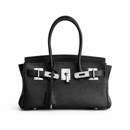 Jane Shoulder – Strukturierte Schultertasche aus echtem Pebbled-Leder