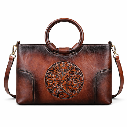 Tasche Floral Camélia Vintage – Elegantes Finish in hoher Qualität