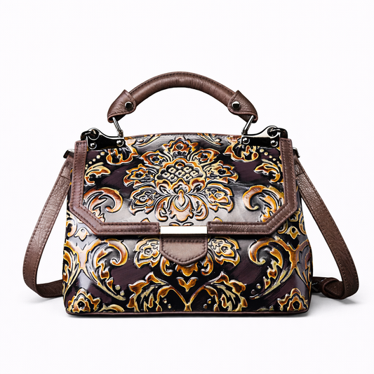 Flap-Tasche Aurora Vintage – Aus echtem Premium-Leder