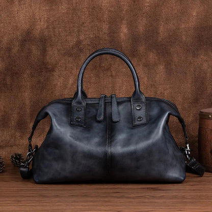 Tasche Riviera Vintage – Aus echtem handbemaltem Leder