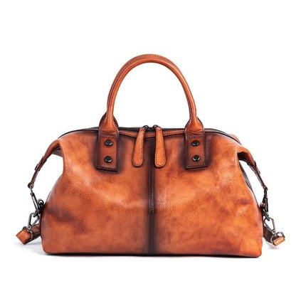 Tasche Riviera Vintage – Aus echtem handbemaltem Leder